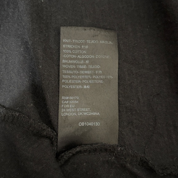 By Anthropologie Embroidered Black and White Women's Top Size XXS - Picture 9 of 11